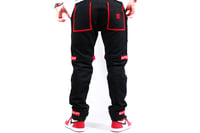 Image 4 of Red & Black