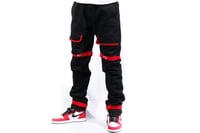 Image 1 of Red & Black