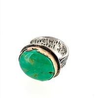 Image 1 of Custom turquoise ring 