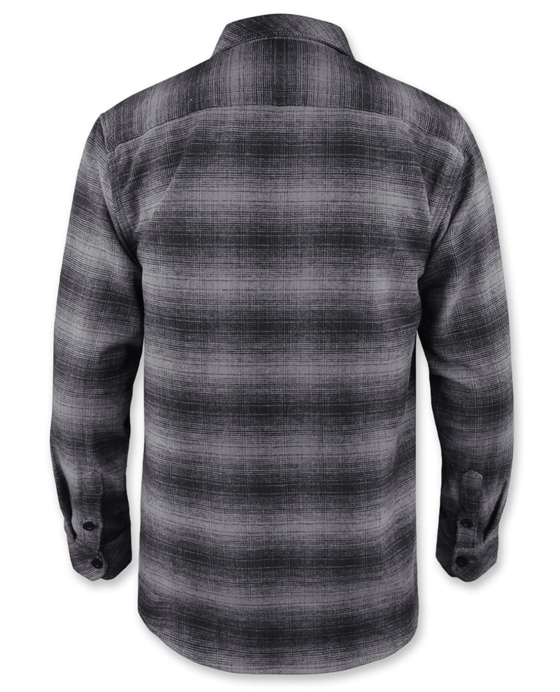Image of Flannel Grey Long Sleeve Shirt