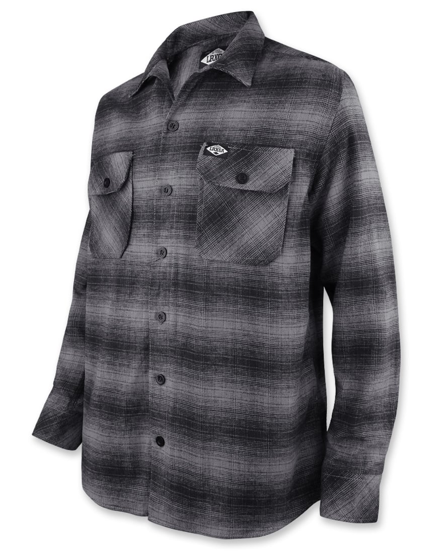 Flannel Grey Long Sleeve Shirt / Loose Riders England