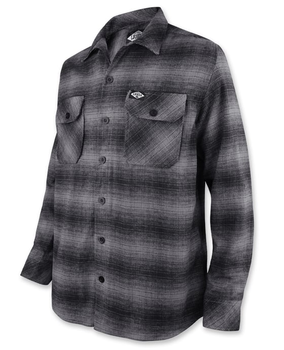 Image of Flannel Grey Long Sleeve Shirt