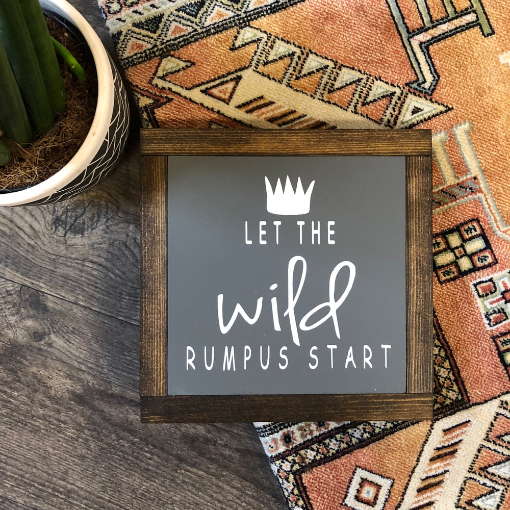 Image of Let the Wild Rumpus Start 