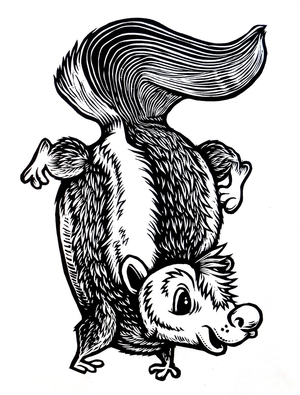 In our general direction Skunk (A1) T-shirt **FREE SHIPPING**