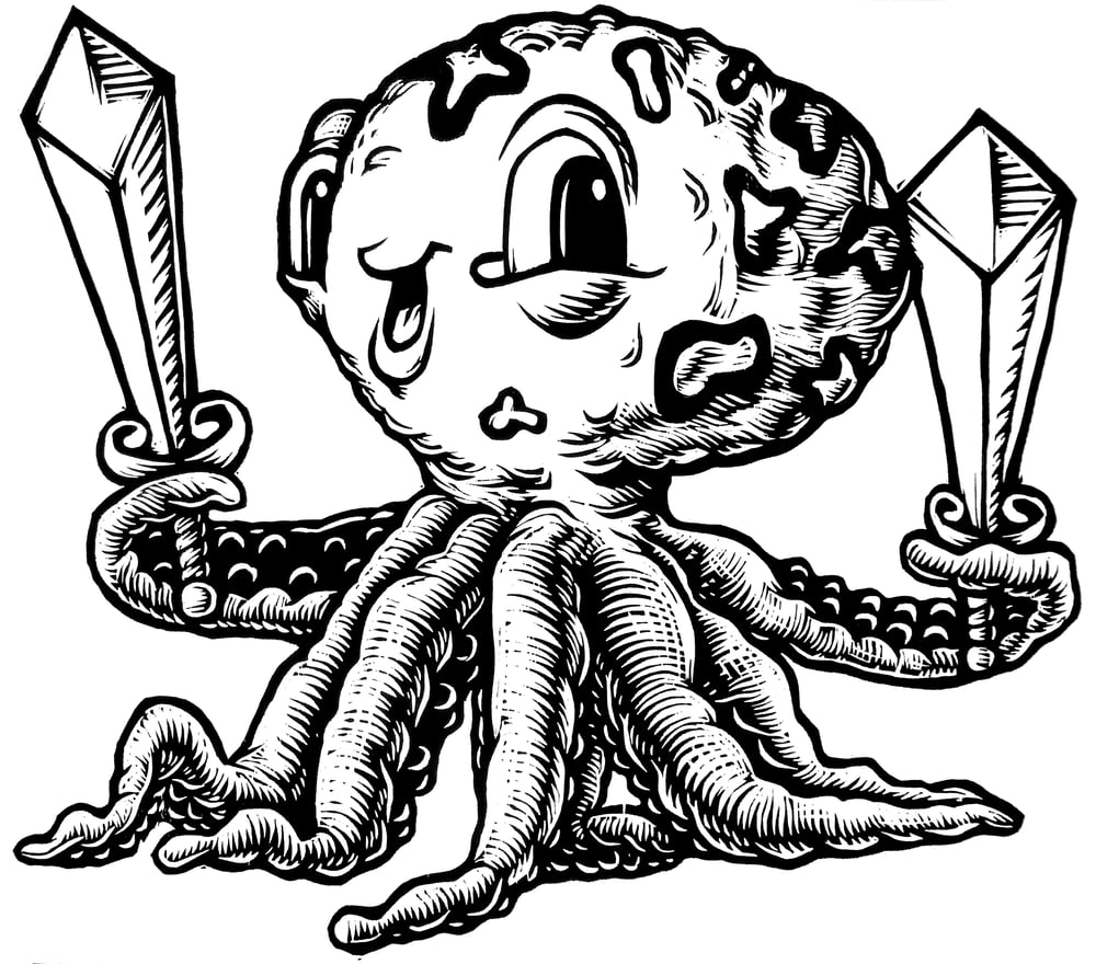 Look what I found Octopus T-shirt (A2) **FREE SHIPPING**
