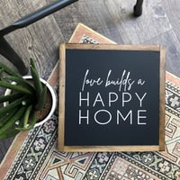 Love builds a Happy Home 