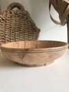Shallow Wooden Bowl #126