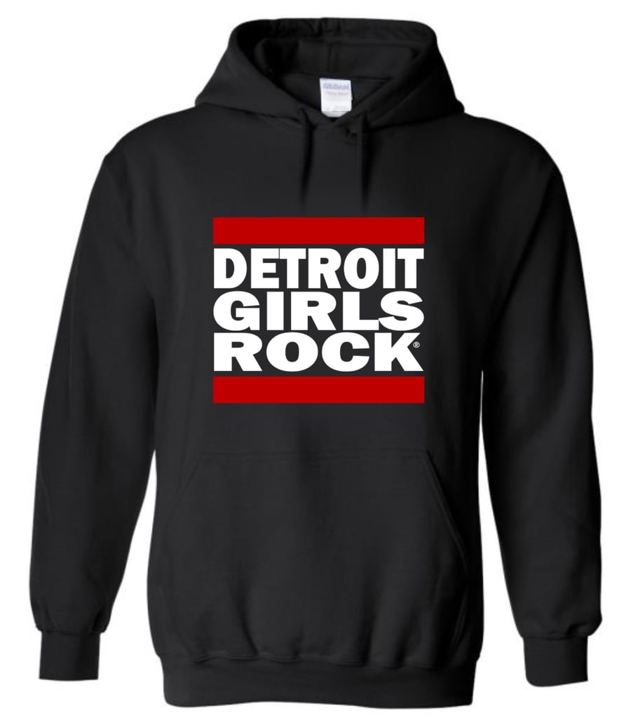 Detroit Girls Rock® — CRYSTAL T-SHIRT (Short Sleeve w/Iridescent