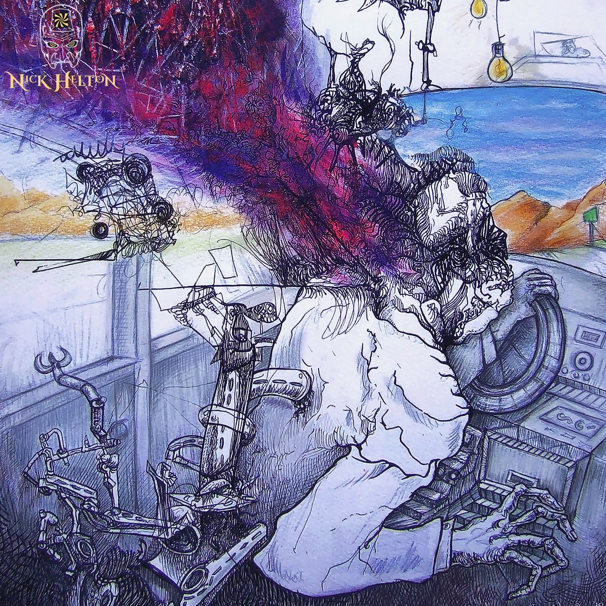 Image of "One Day We'll Stay Awake" - limited edition art print