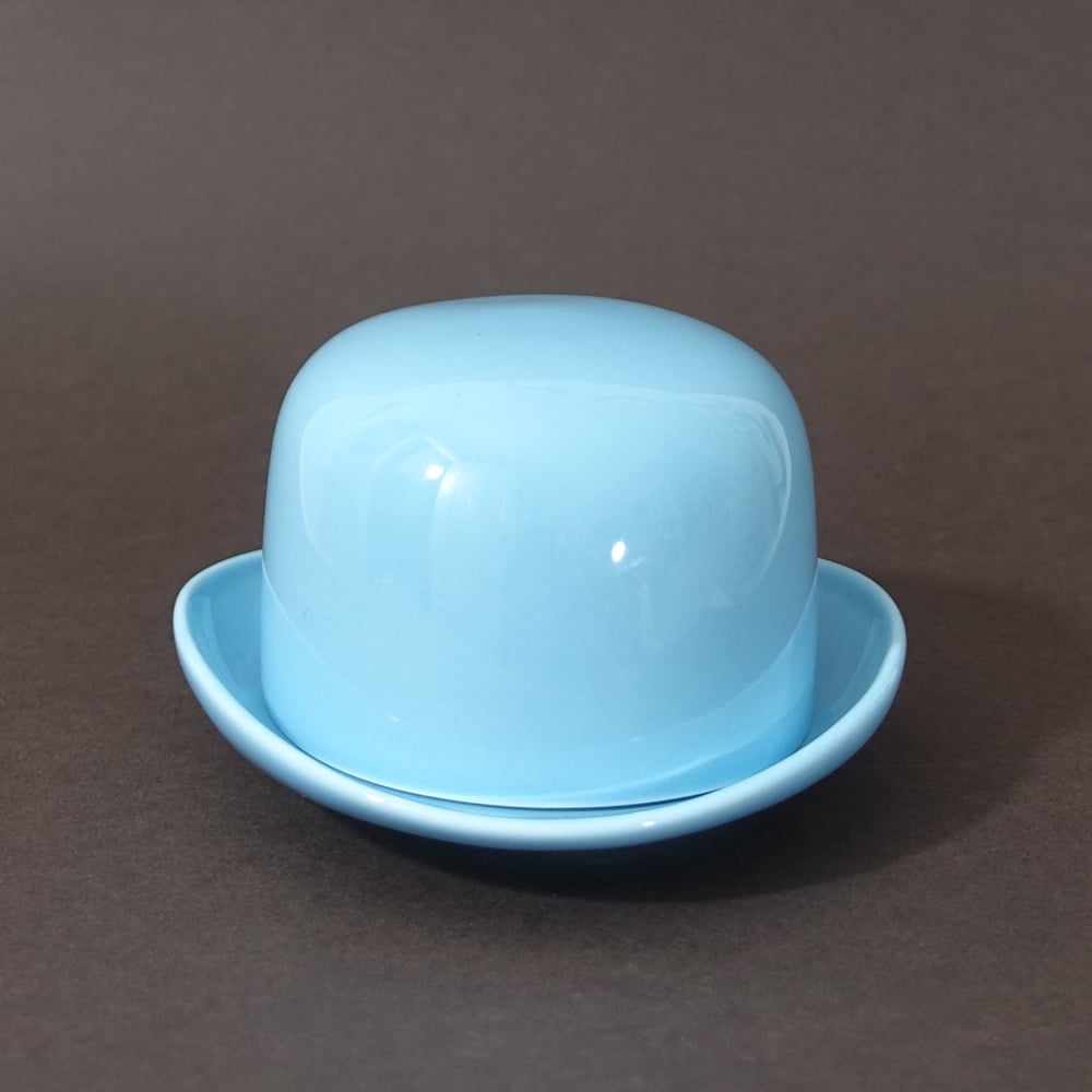 Image of Thomson & Thompson Blue Sugar Bowl