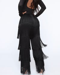 Image 2 of Make it Talk Fringe Pants