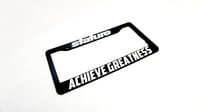 ACHIEVE GREATNESS PLATE FRAME