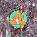 Image 2 of Glitter Pin - Jock Grab