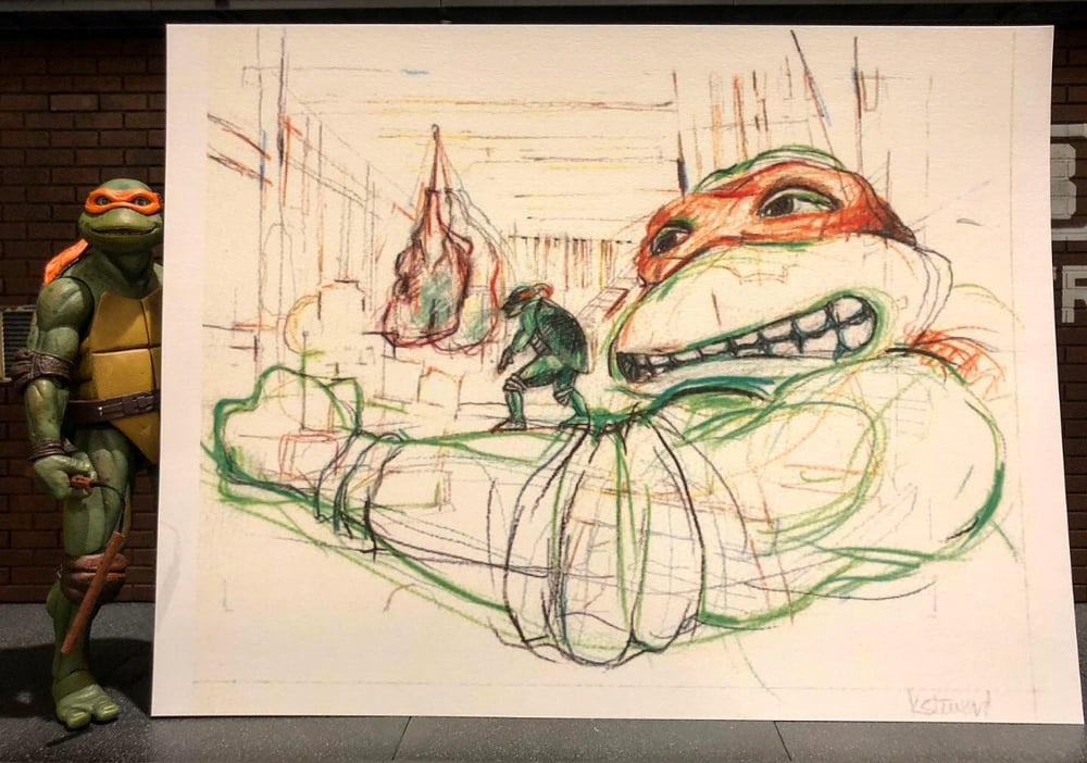 Image of “Lost Mikey” Sketch
