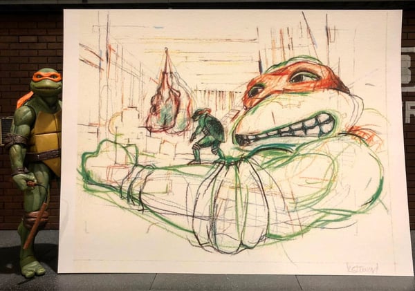 Image of “Lost Mikey” Sketch 