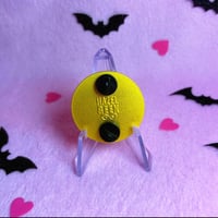 Image 5 of 1.5 Inch Mouse symbol - Matte Gold Plated Finish Pin