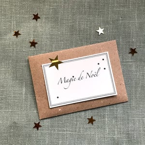 Image of ETIQUETTES Magie de Noël