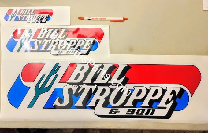 Image of Bill Stroppe & Son Cactus Decal