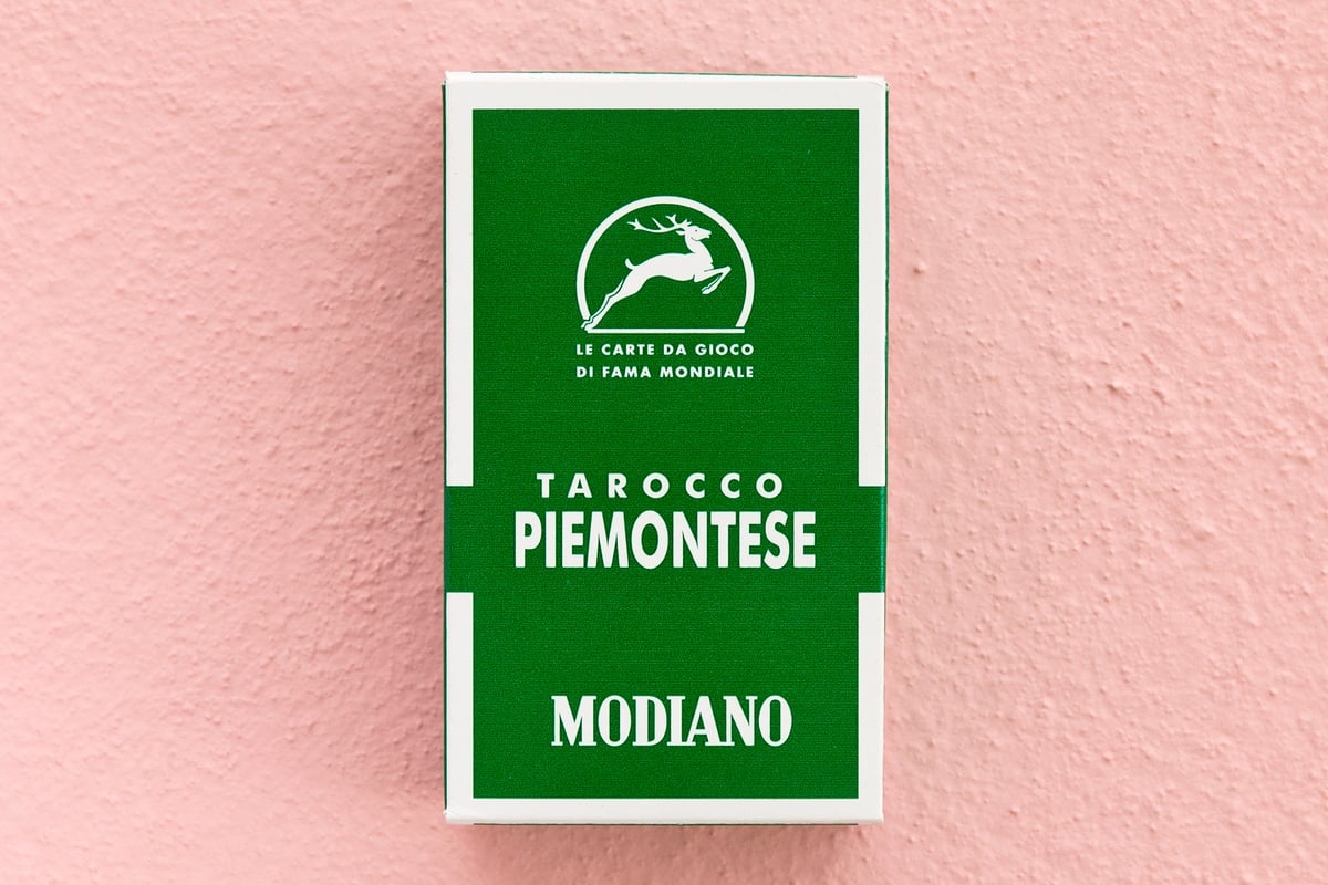 Carte da gioco Piemontesi 4 - Modiano - Carte da gioco