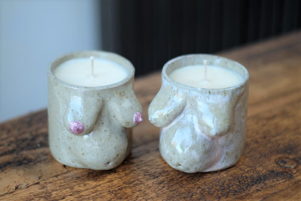 Image of Scented Pregnant Lady Candles