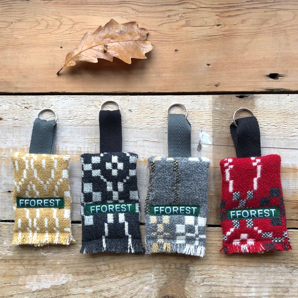 coldatnight Welsh wool blanket key rings — fforest general stores