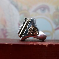 Image 2 of SACRED HEART MEXICAN BIKER RING