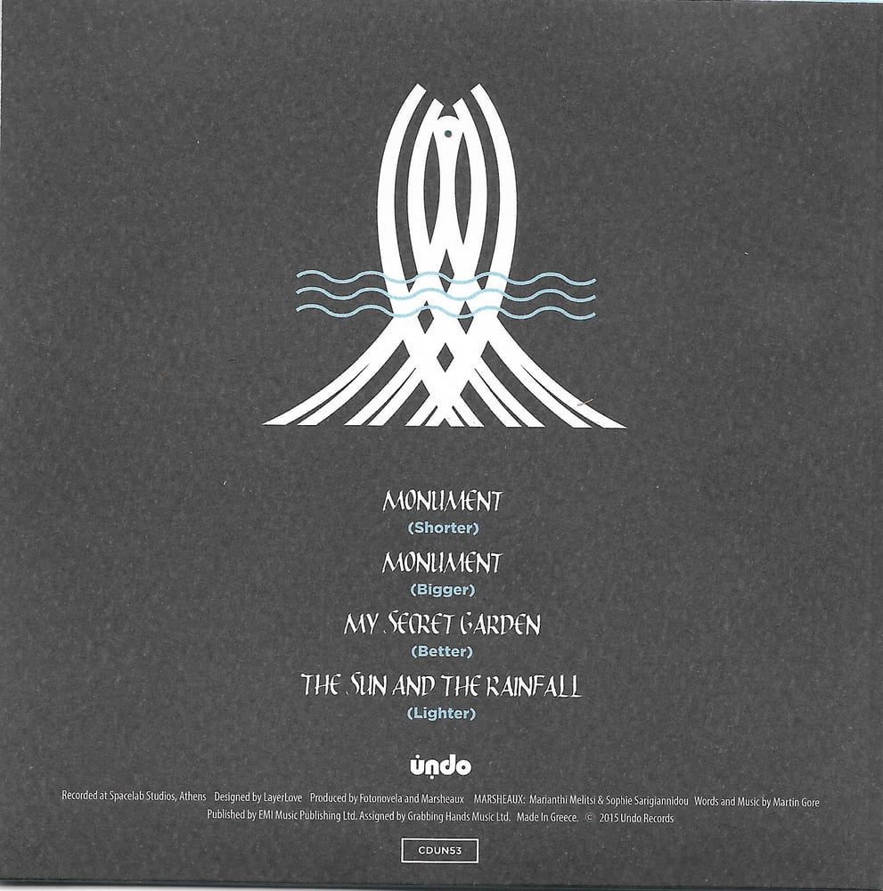 Image of MARSHEAUX "Monument" CD Single