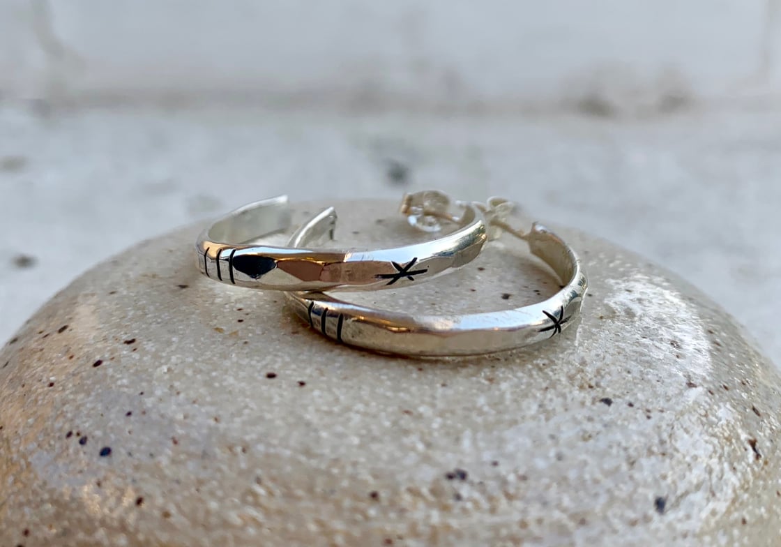 Image of Starburst Hoops