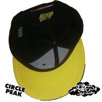 Image 5 of ibun lemon limited edition snapback hat (only 25 square peak / 25 round peak made)