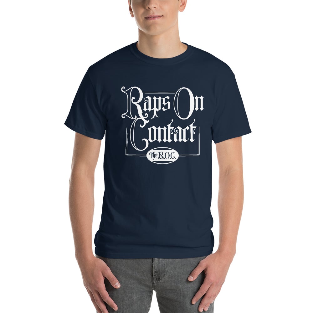 Image of Navy Raps On Contact Shirt