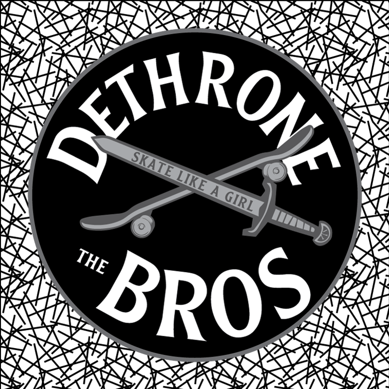 Image of Dethrone the Bros Sticker