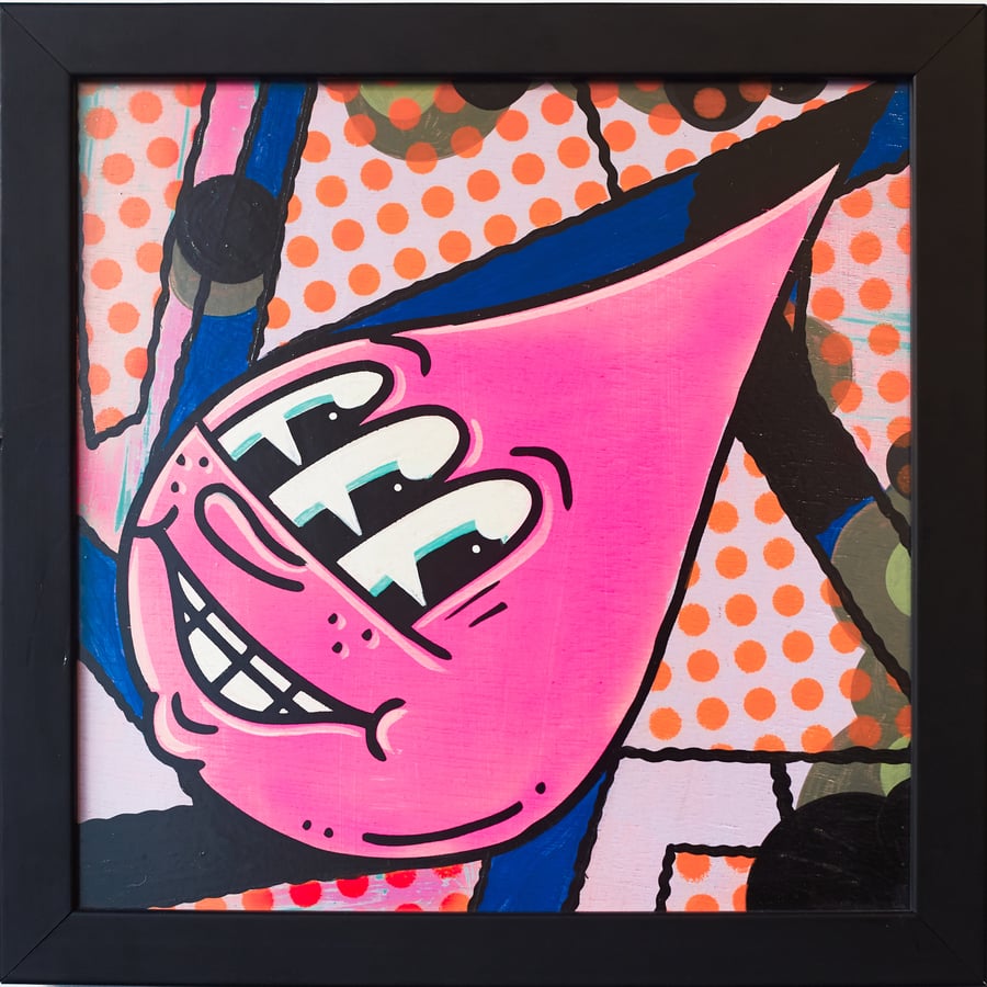 Image of 'Three-eyed soda pop - Pink ' by Vinnie Nylon