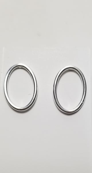 Image of 1/2" Oval Studs