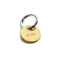 Image 1 of BOSS KEY / Small Brass Keychain