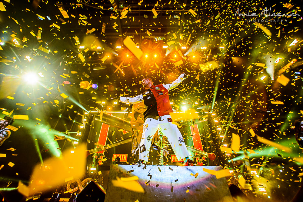 Image of Ivan of Five Finger Death Punch Confetti