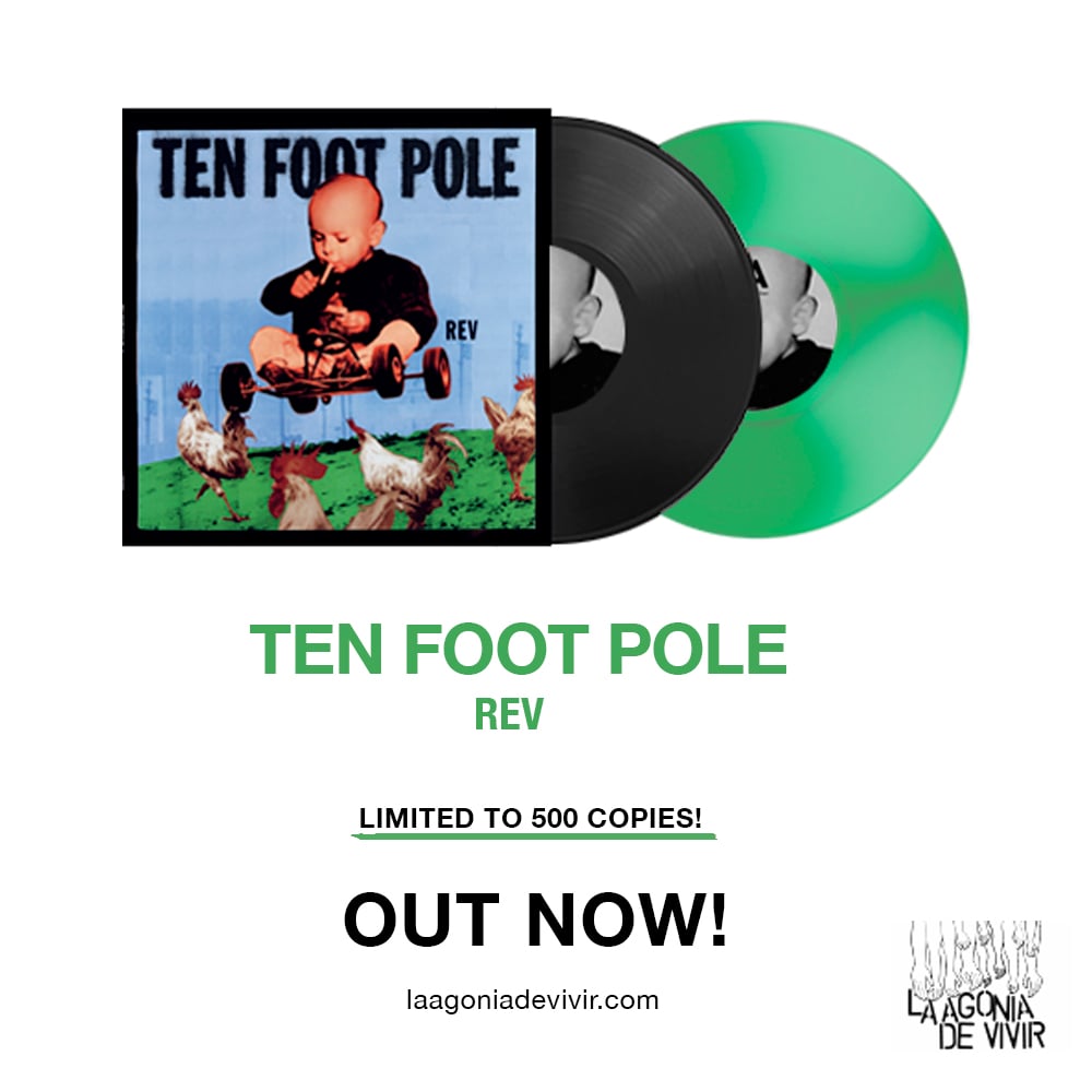 Image of LADV133 - TEN FOOT POLE "rev" LP REISSUE