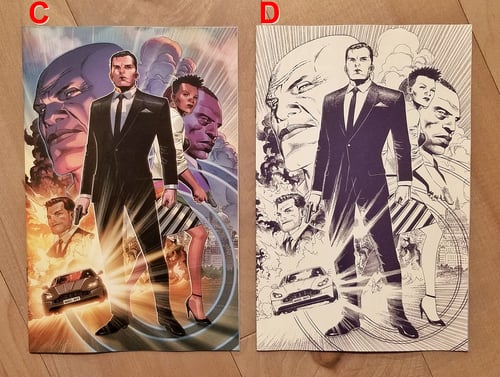 Image of JAMES BOND #1 Comic Set