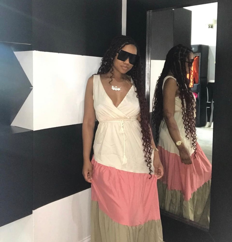 Image of multi sundress