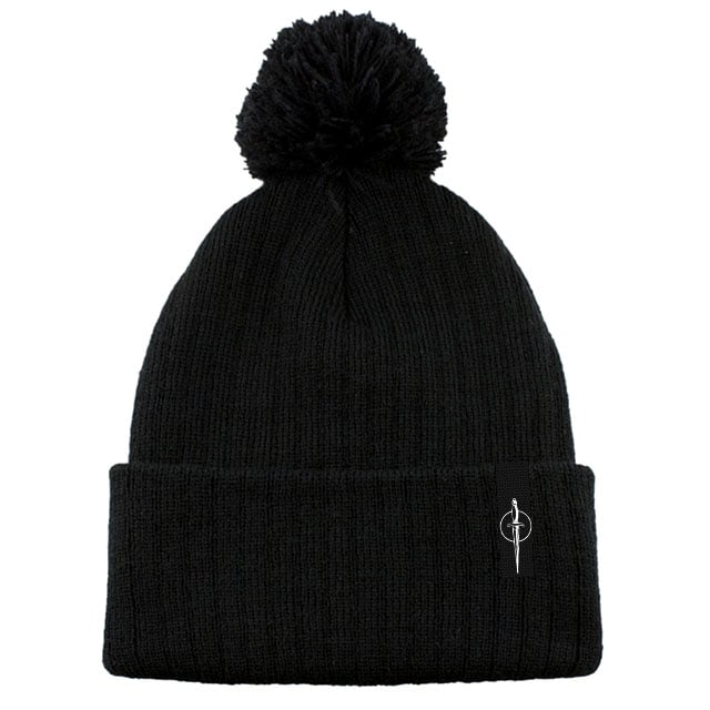 Image of Tiny Dagger Toque (Black) 