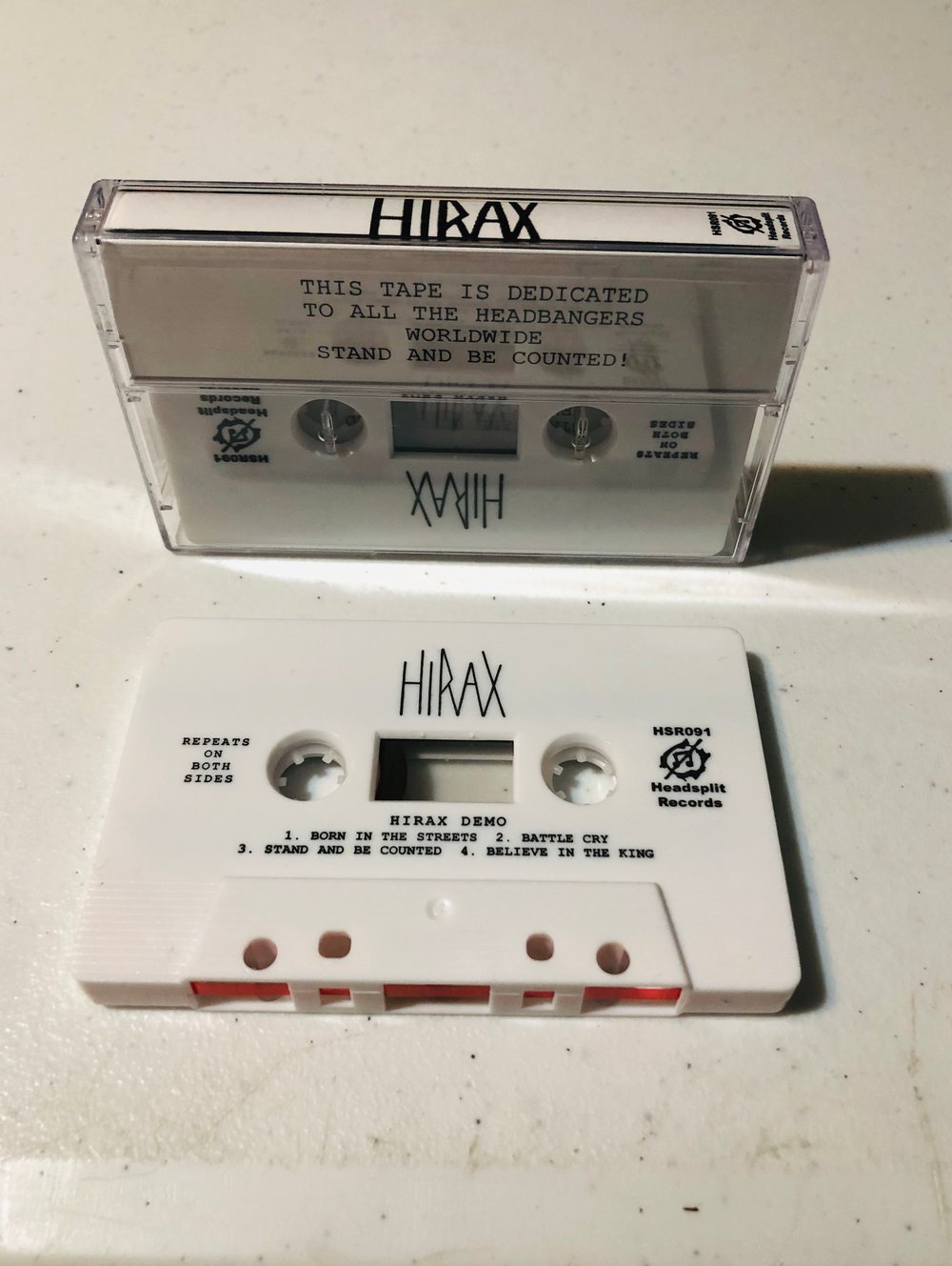 HIRAX DEMO Cassette tape