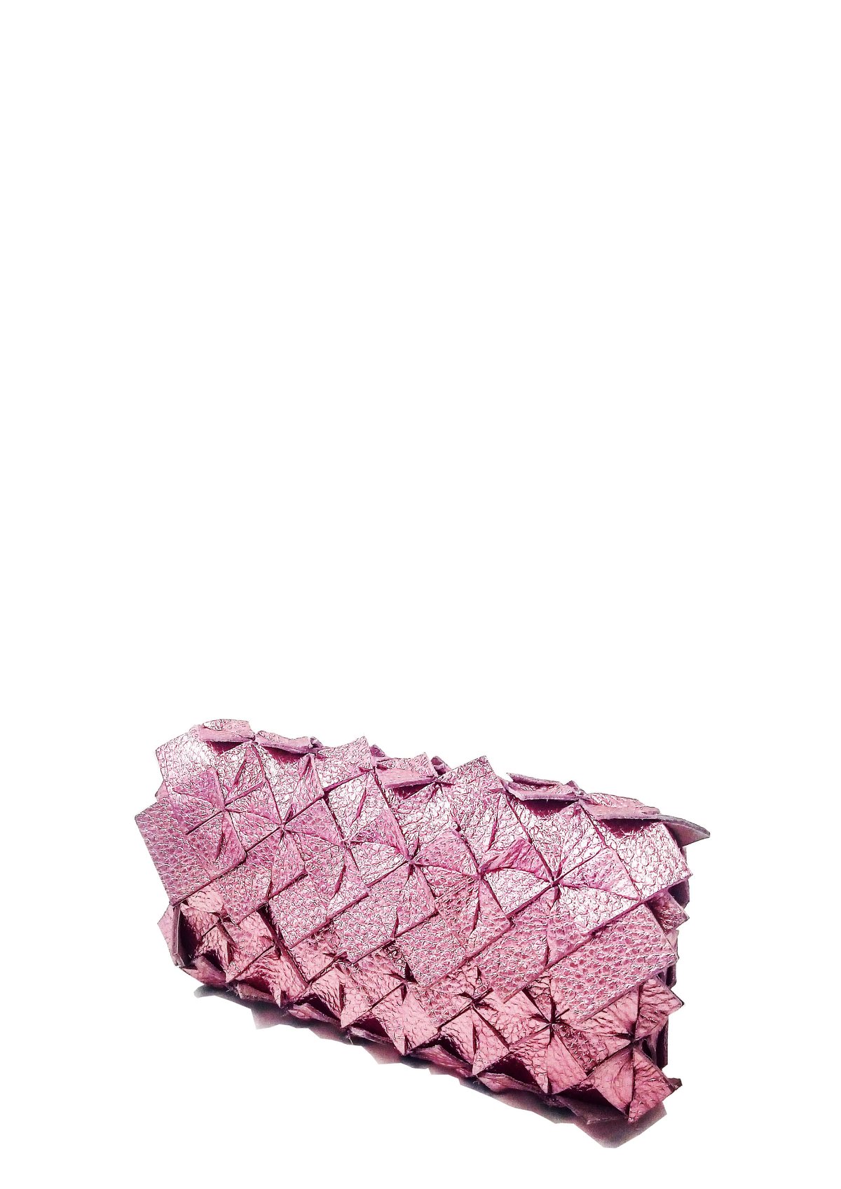 Image of Yup mini clutch metal pink Large