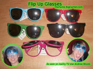 Image of Flip Up Lens Sunglasses 