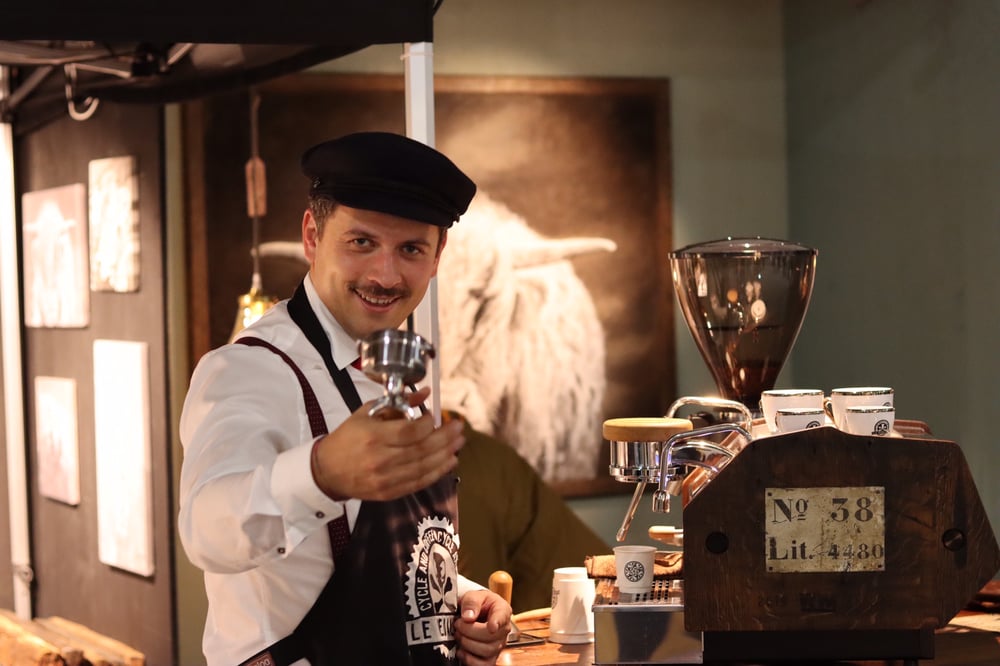 Image of Private Barista "LE PEDALEUR"