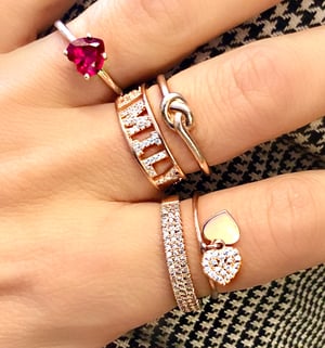 Image of Family and Love Rings 