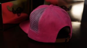 Image of Premium Corduroy Leather SnapBack Trucker Hat