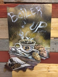 Purdue Coffee( Hand painted reproduction)