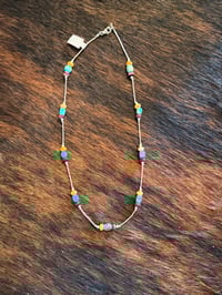 Liquid Silver Orange Spiny, Purple Spiny & Turquoise 