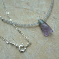 Image 3 of Amethyst Geode Necklace