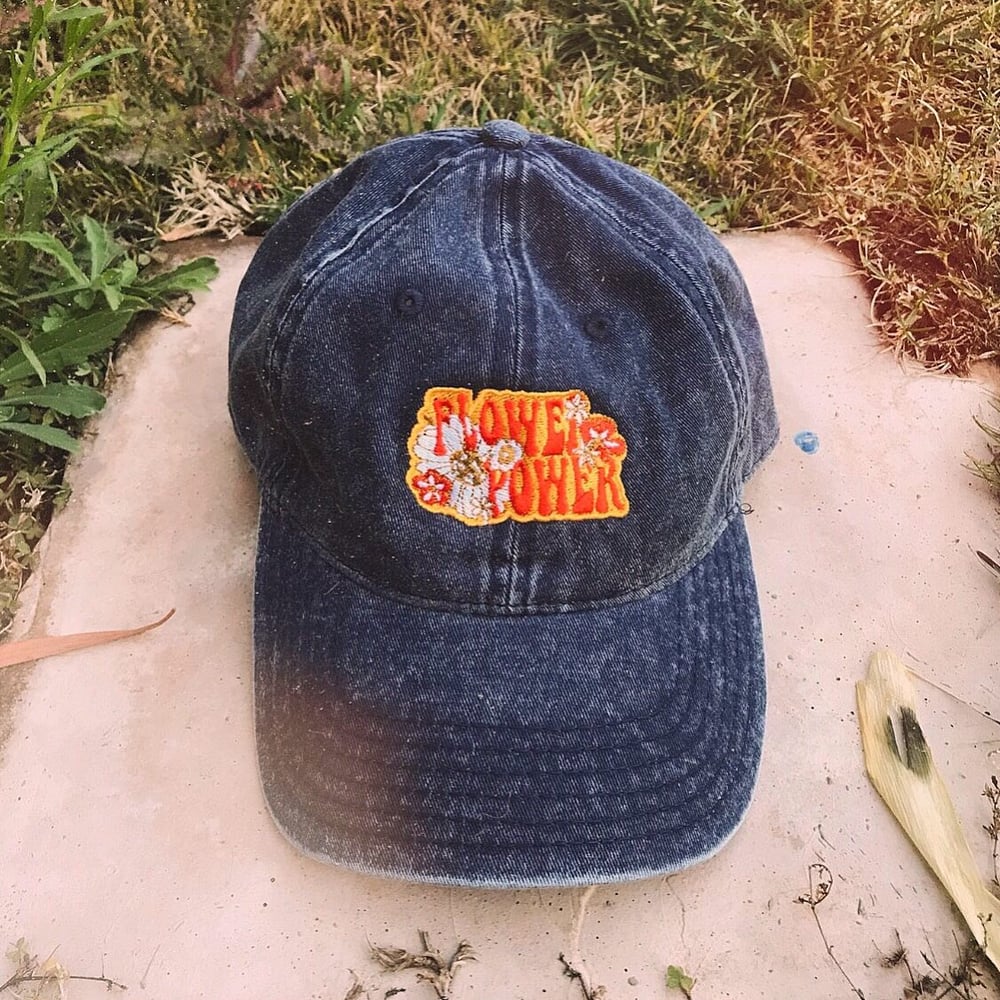 Flower Power Vintage Cap