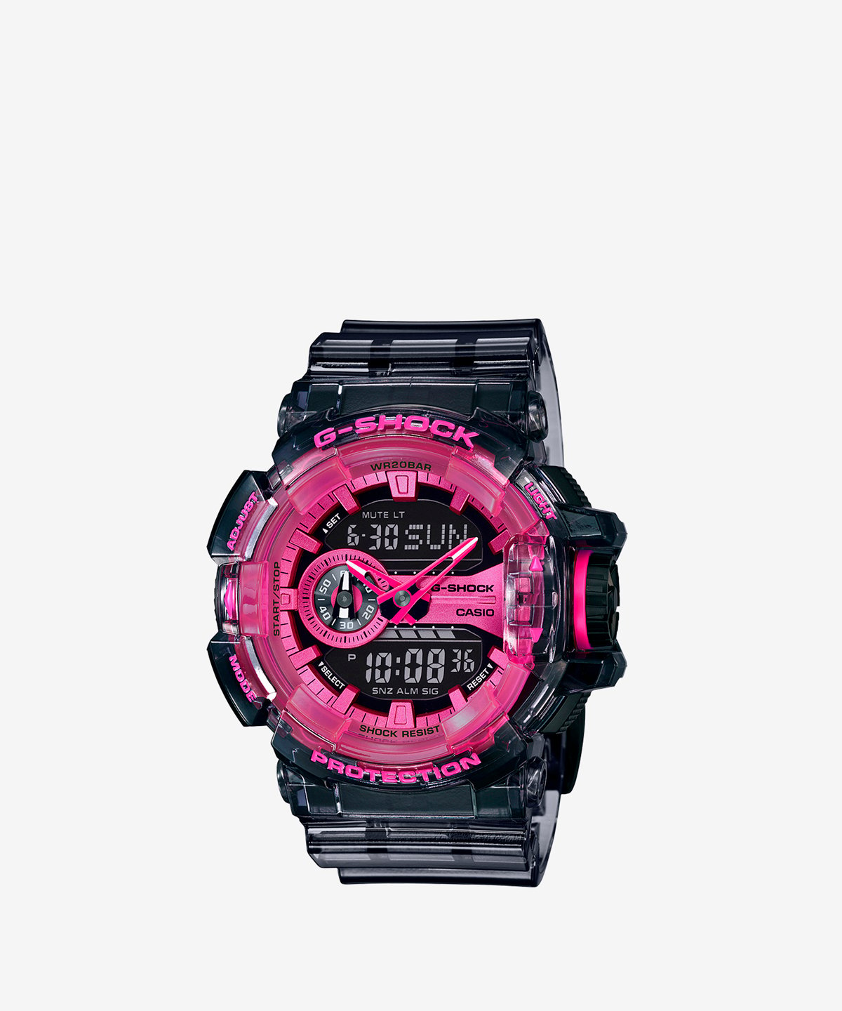 Image of CASIO G-SHOCK_GA400SK :::BLACK/PINK:::